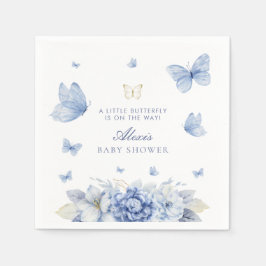 Little Butterfly Boy Baby Dusche Serviette