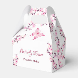 Little Butterfly Cherry Blossom Babydusche Geschenkschachtel