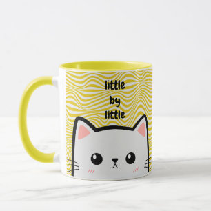 Little by Niedliche Katze - Ein Whimsikschläger Tasse