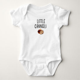Little Cannoli Baby Pastry Shirt, Hipster Baby Strampler