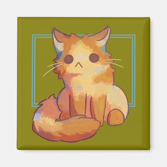Little Cat, poesje Magnet (Vorne)