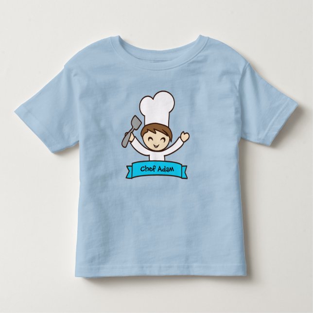 "Little Chef" Kids' Graphic Tee (Vorderseite)