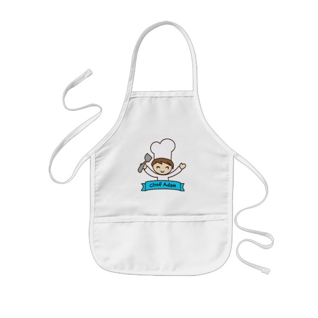 "Little Chef" Kinder-Grafik-Schürze Kinderschürze (Vorne)