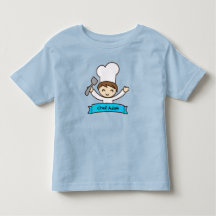 "Little Chef" Kinder Grafik T-Shirt