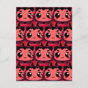 Little Chibi Devil Postkarte