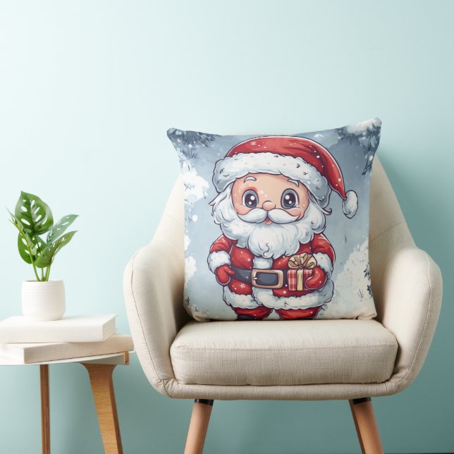 Little Chibi Santa Claus Kissen (Stuhl )