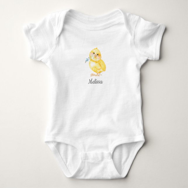 Little Chick Baby Bodysuit Baby Strampler (Vorderseite)