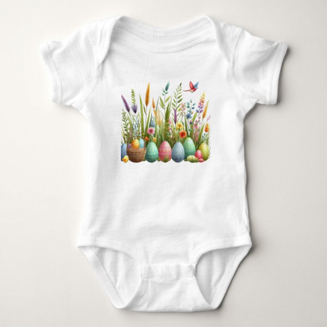 “Little Chick Easter Shirt – Baby & Toddler Tee” (Vorderseite)