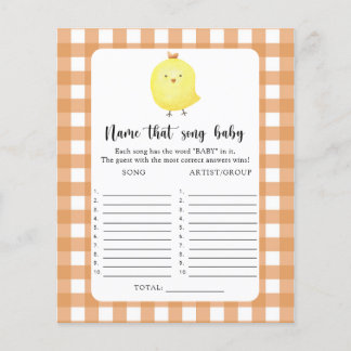 Little chick - Name that Baby Song