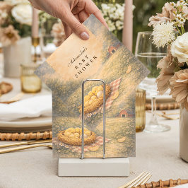 Little Chick Spring Baby Shower Serviette