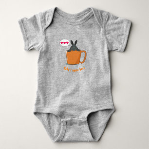 Little Choco bunny sagen " I Liebe U" Baby Bodysui Baby Strampler