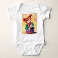 Little Clown Baby Bodysuit Happy Circus