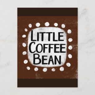 Little Coffee Bean Postcard Postkarte