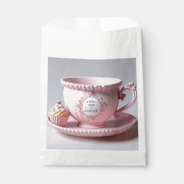 Little Coffee Cup, Chocolate Packaging, by Natasha Geschenktütchen (Vorderseite)