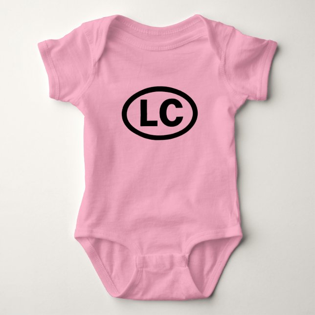 Little Compton, RI LC Baby Strampler (Vorderseite)