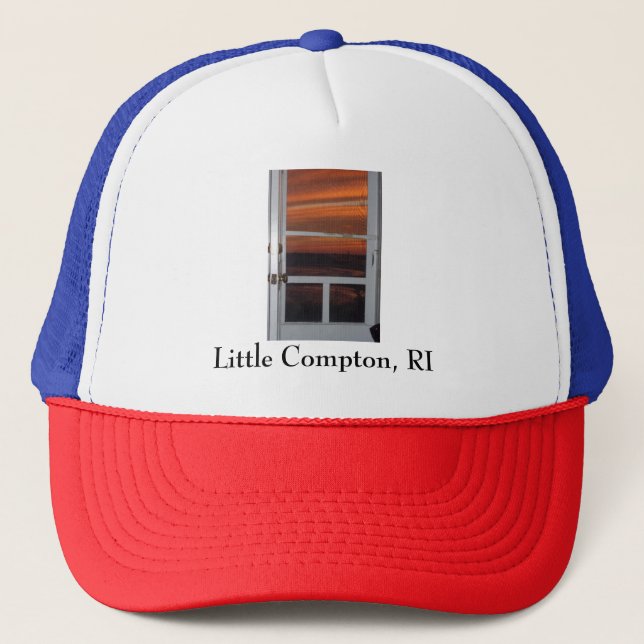 Little Compton, RI - Sommer in Sakonnet Truckerkappe (Vorderseite)