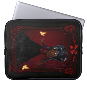 Little Cookie Devil Girl 4 Fantasy Laptop Sleeve