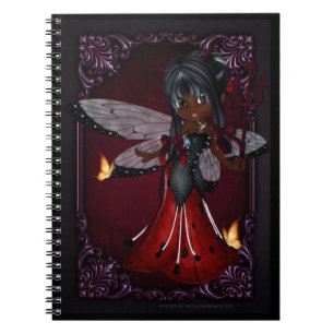 Little Cookie Devil Girl Design 4 Notebook Notizblock