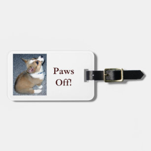Little Corgi Welppy Dog Gear Gepäckanhänger