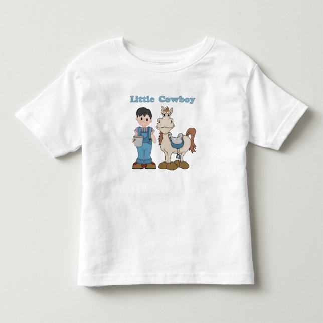 Little Cowboy Kleinkind T-shirt (Vorderseite)