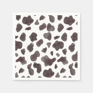 Little Cowboy   Rustikaler Western Cowhide Serviette