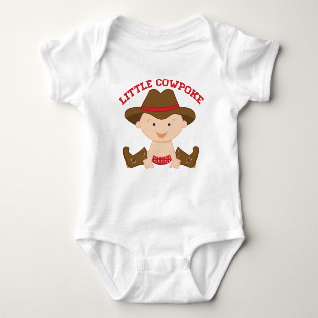 Little Cowpoke Baby Strampler (Vorderseite)