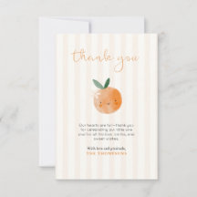 Little Cutie Orange Citrus Baby Shower