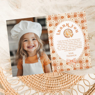 Little Cutie Pie Anniversaire Photo Carte de remer