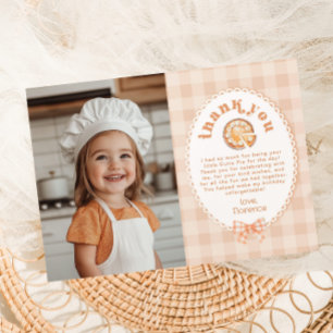 Little Cutie Pie Anniversaire Photo Carte de remer