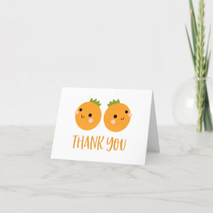Little Cutie Twin Boys Baby shower Merci