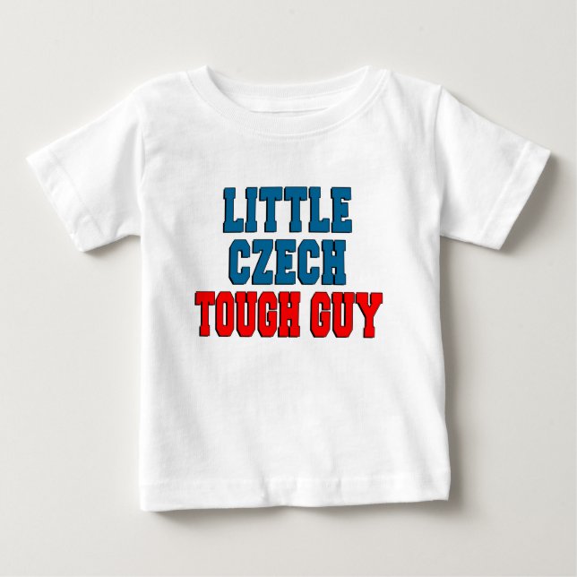 Little Czech Tough Typ Baby T-shirt (Vorderseite)