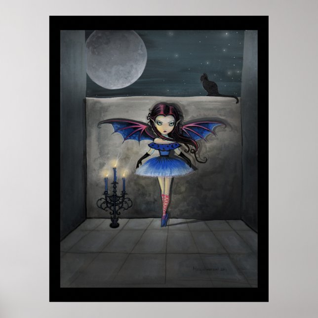 Little Dancer Gothic Vampire Fairy Poster (Vorne)