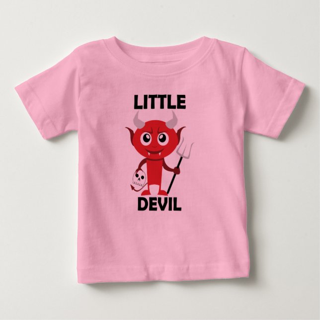 Little Devil - Baby Fine Jersey T - Shirt  (Vorderseite)