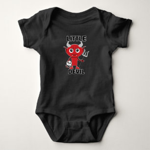 Little Devil - Baby Jersey Bodysuit Baby Strampler