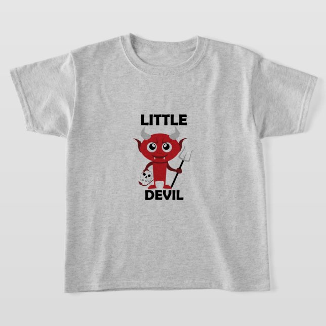 Little Devil - Girls' Basic T - Shirt (Ablage )
