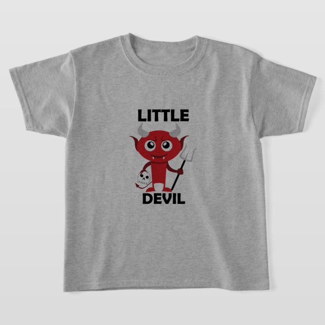 Little Devil - T-shirt de base pour enfants (Poser)