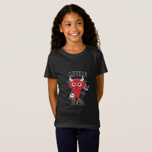 Little Devil - T-Shirt de jersey fin pour filles