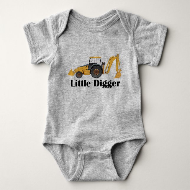 Little Digger - Baby Jersey Bodysuit Baby Strampler (Vorderseite)