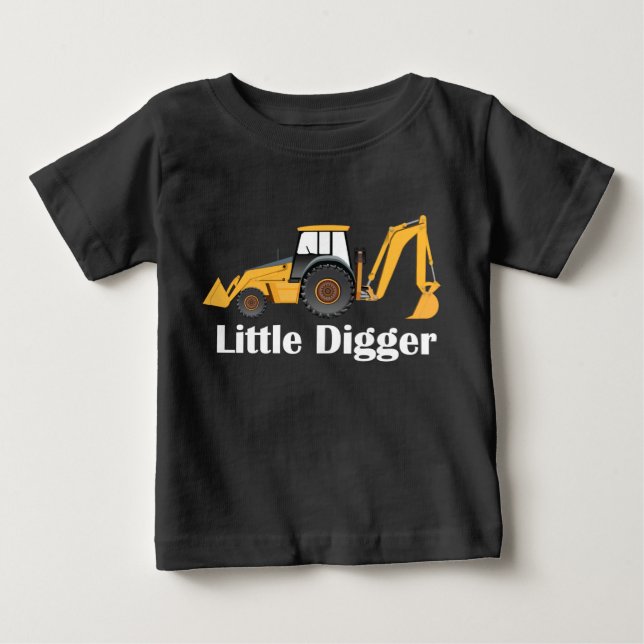 Little Digger - T-shirt Baby Fine Jersey (Devant)