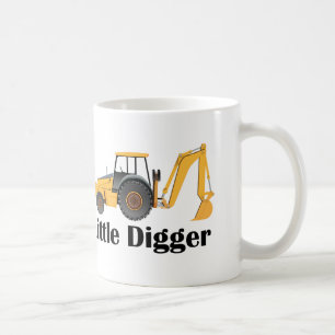 Little Digger - White 11 oz Classic White Tasse 