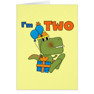 Little Dino 2. Geburtstag Tshirts und Geschenke