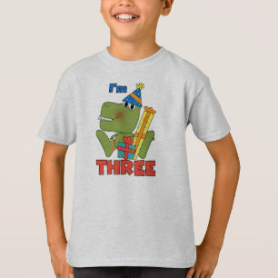 Little Dino 3. Geburtstag Tshirts und Geschenke