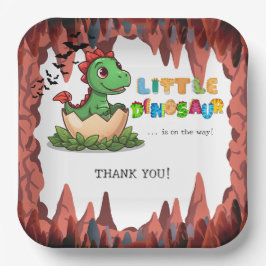 Little Dinosaur Is on the Way Pappteller
