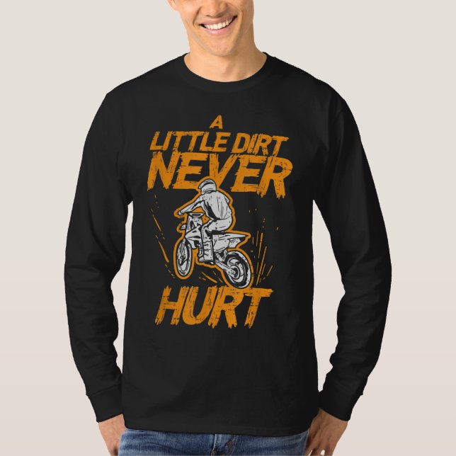 Little Dirt Hurt Bike Motorrad Biker Männer B T-Shirt (Vorderseite)
