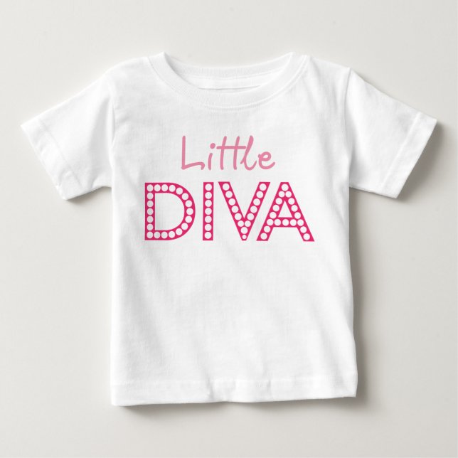 Little Diva Baby T-shirt (Vorderseite)