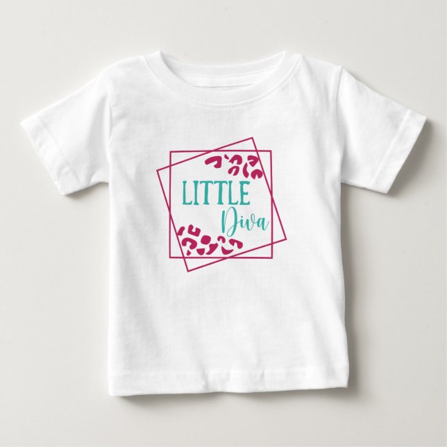 Little Diva Baby T-shirt (Vorderseite)