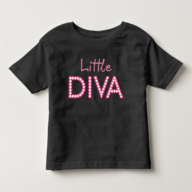 Little Diva Kleinkind T-shirt (Vorderseite)