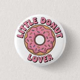 Little Donut Lover | Kinder Button