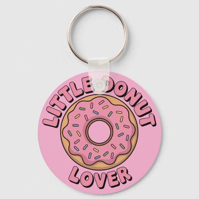 Little Donut Lover | Kinder Schlüsselanhänger (Vorderseite)