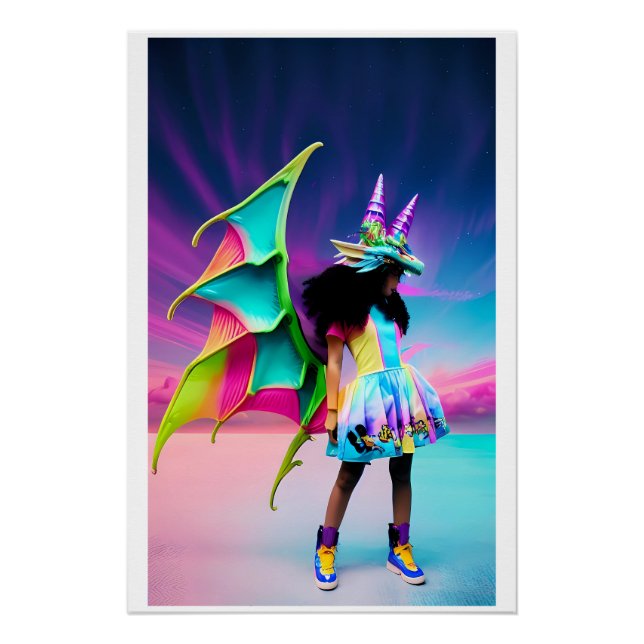 Little Dragon Girl Poster (Vorderseite)